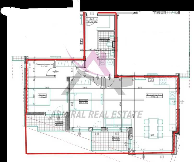 Продава се Тристаен апартамент в Варна, Кайсиева градина - 121 кв.м за 1034 €/кв.м - Снимка #3