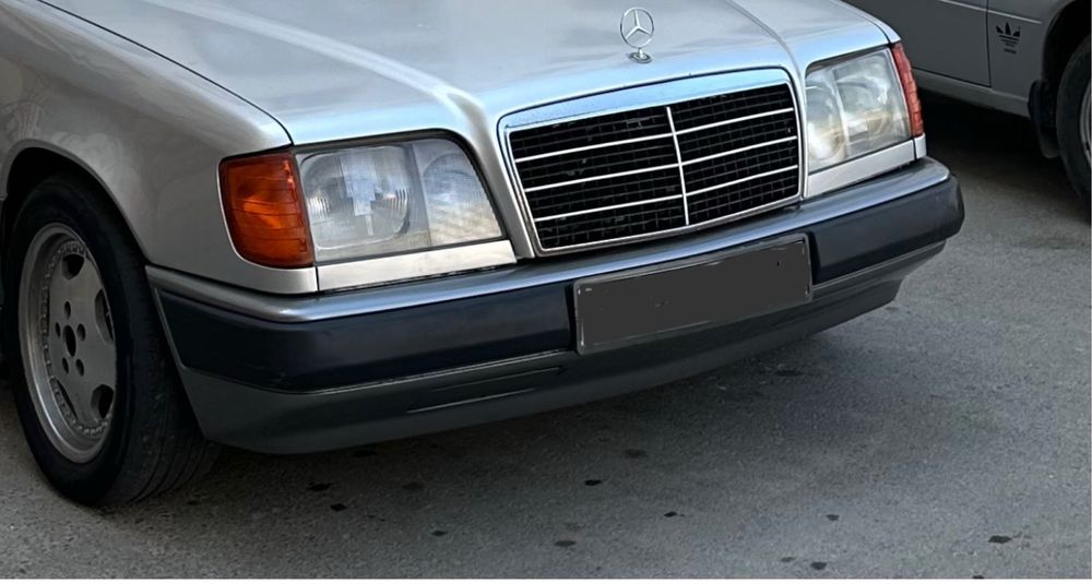 w124 передный бампер