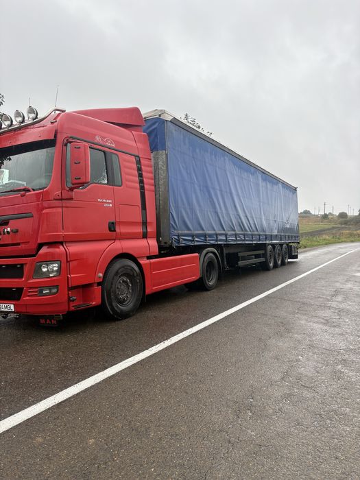 Man tgx 18440 An 2012 euro 5 eficient line semiremorca schmitz 2012