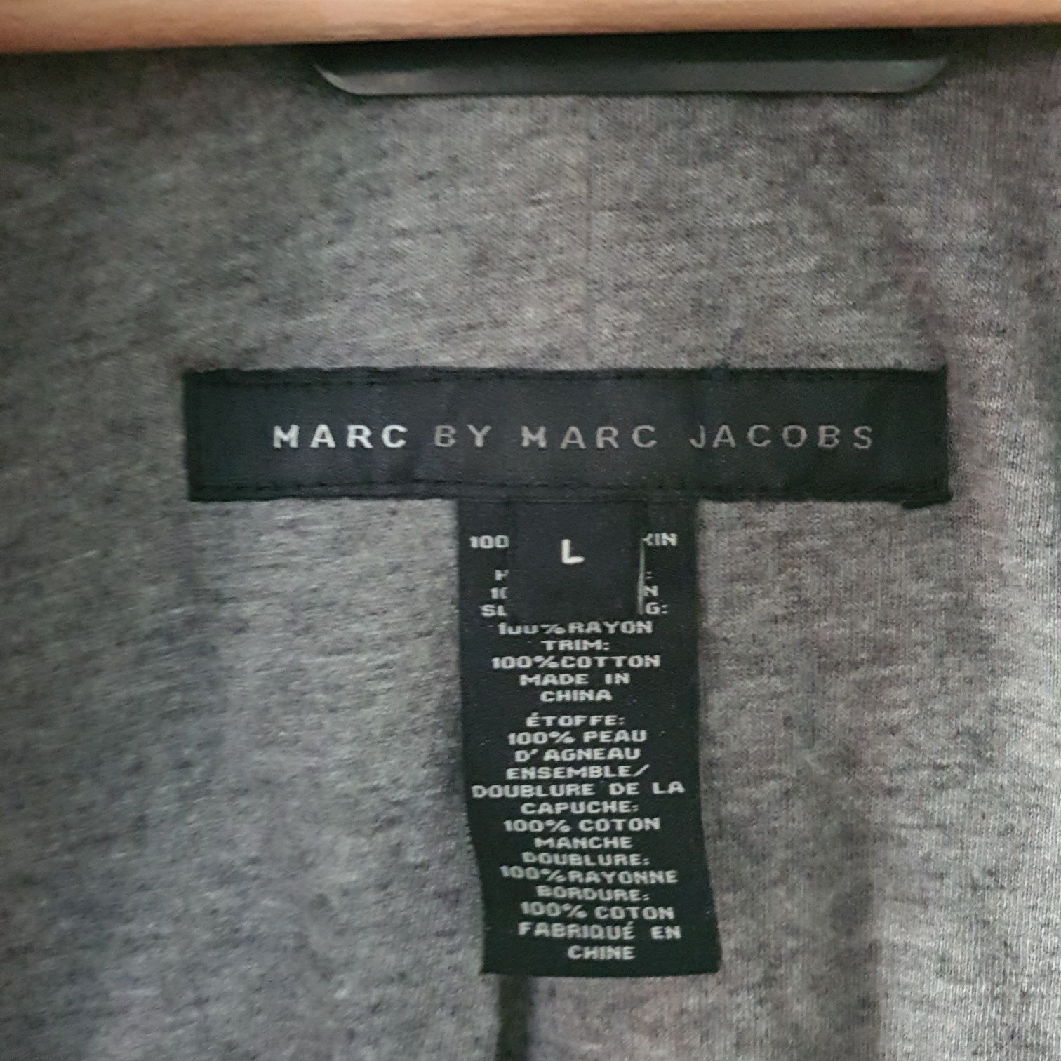 Geaca piele Marc Jacobs