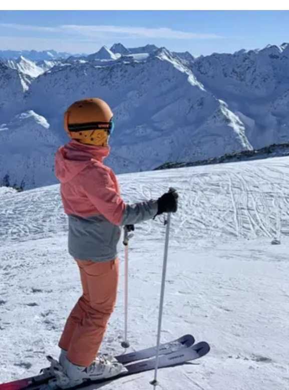 Geaca schi ski Roxy + pantaloni ski O'neill  marime XXS/153 cm