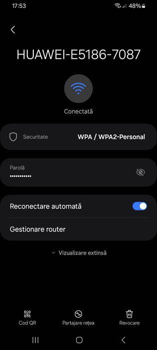 Router Huawei E5186 cu SIM Modem 4G+ Hotspot WiFi Decodat cu Antenă