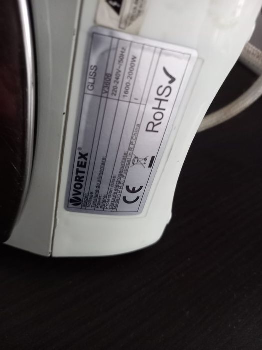 Fier calcat Vortex Gliss 1600w