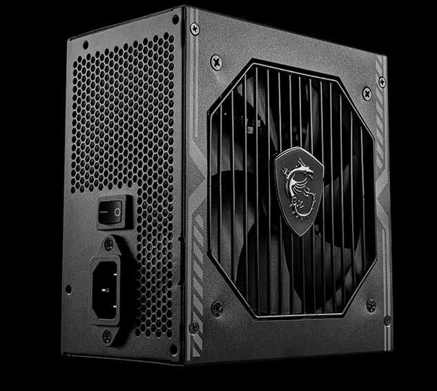 Блок питания MSI MAG A650BN, 650W Active PFC, 80+ BRONZE, MAG A650BN
