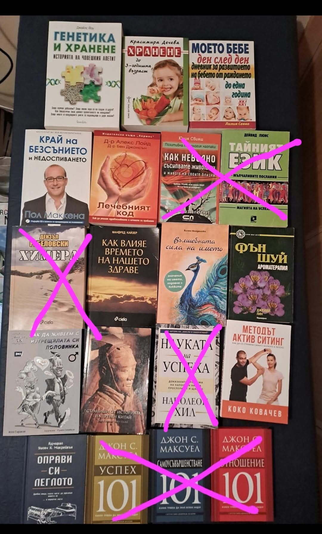 Книги различни жанрове