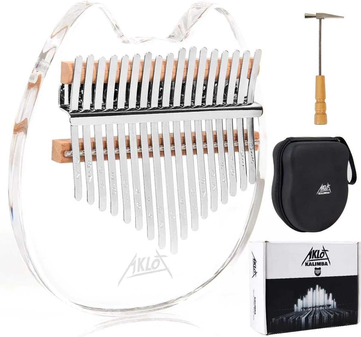 Instrument muzical cu 17 note, Kalimba, mini-pian