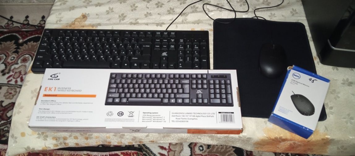Komplekt kampyuter sotiladi
Biostar H61 
DD