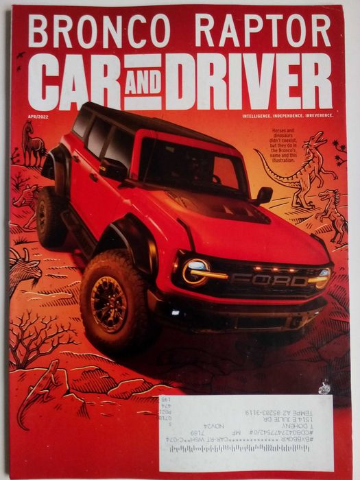 Колекция списания за автомобили Car & Driver Motor Trend Road & Track