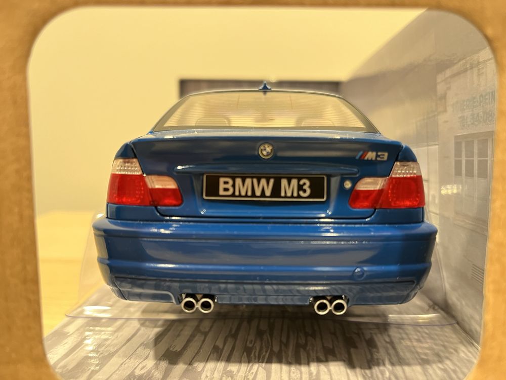 BMW M3 Coupe E46 2000 Laguna Blue 1:18 (Solido)
