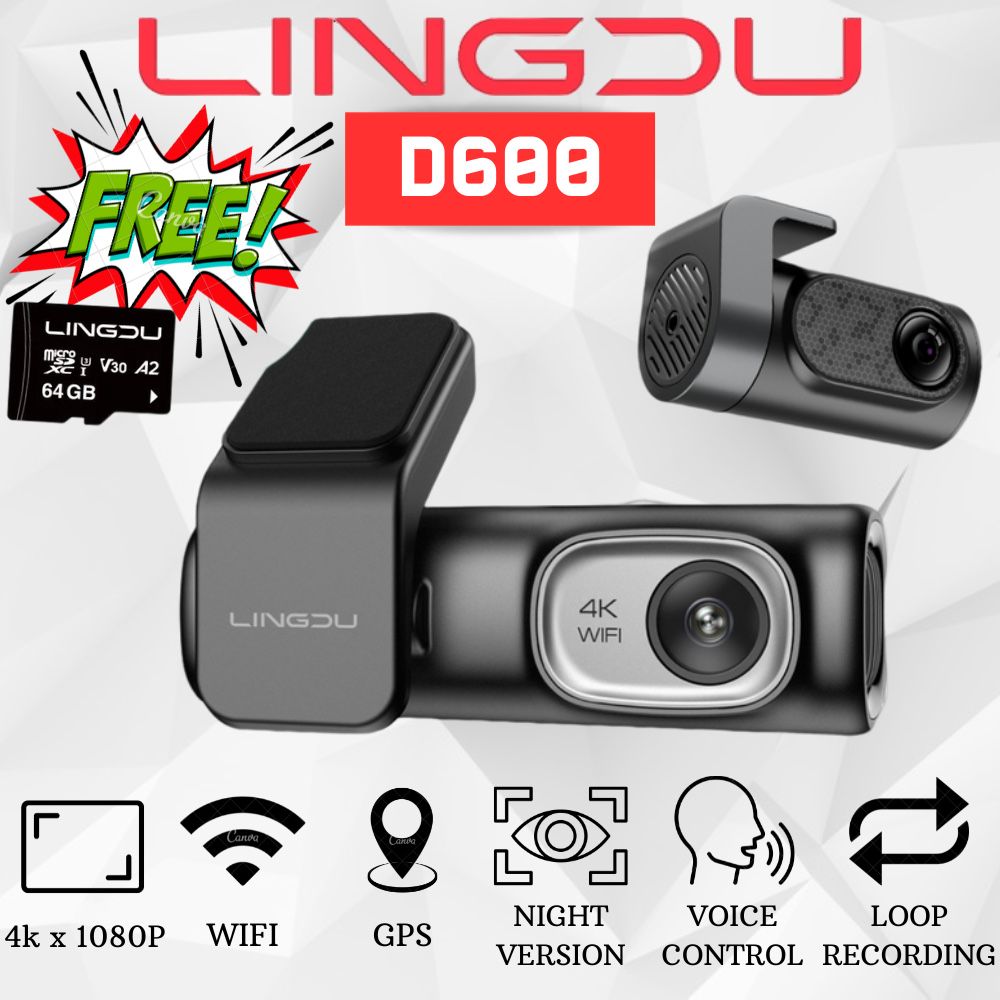 Видеорегистратор Lingdu D600