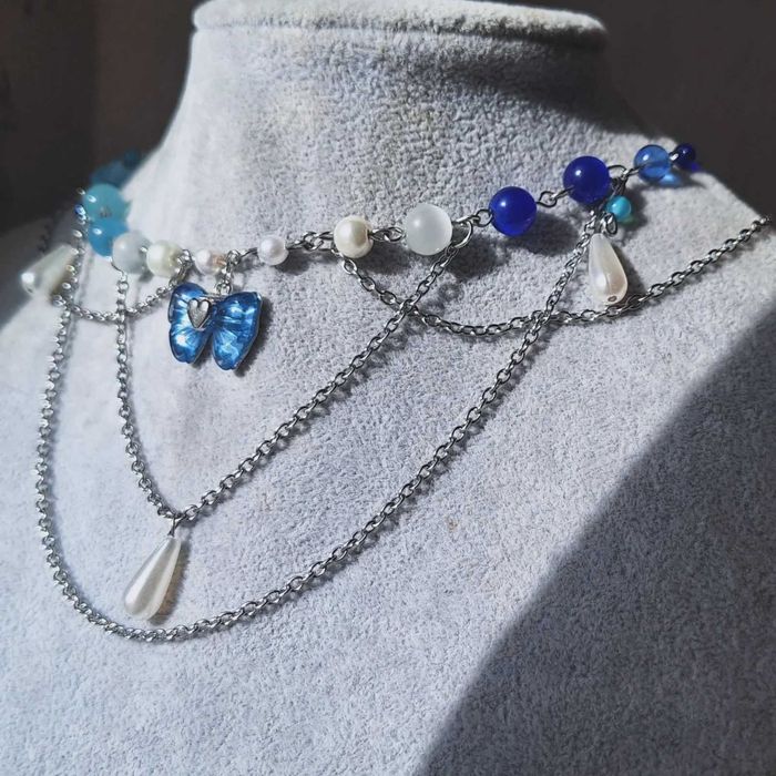 Елегантни гердани - кристали, готик, хендмейд, русалки, перли