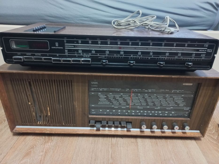 Saba lindau si grundig rtv 720 si rtv 901 radio vintage retro