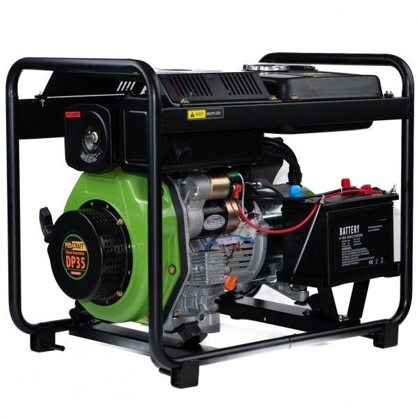 Дизелов монофазен генератор Procraft DP35, 3.3 kW