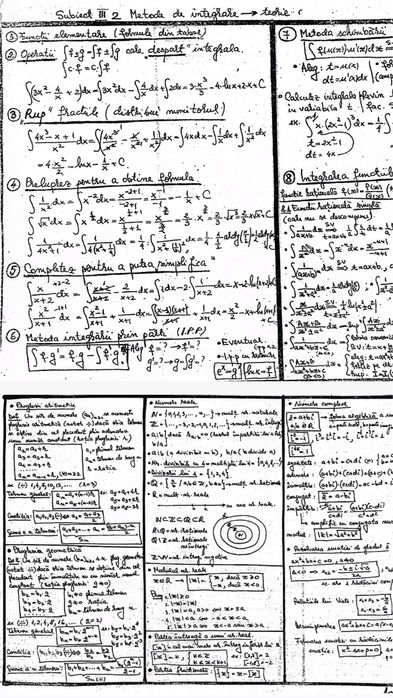 Meditatii matematica Evaluare Nationala & Bac