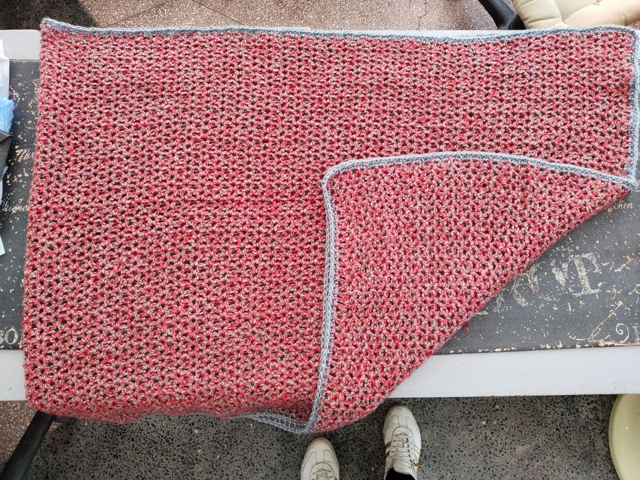 Вълнен шал наметка 200/80