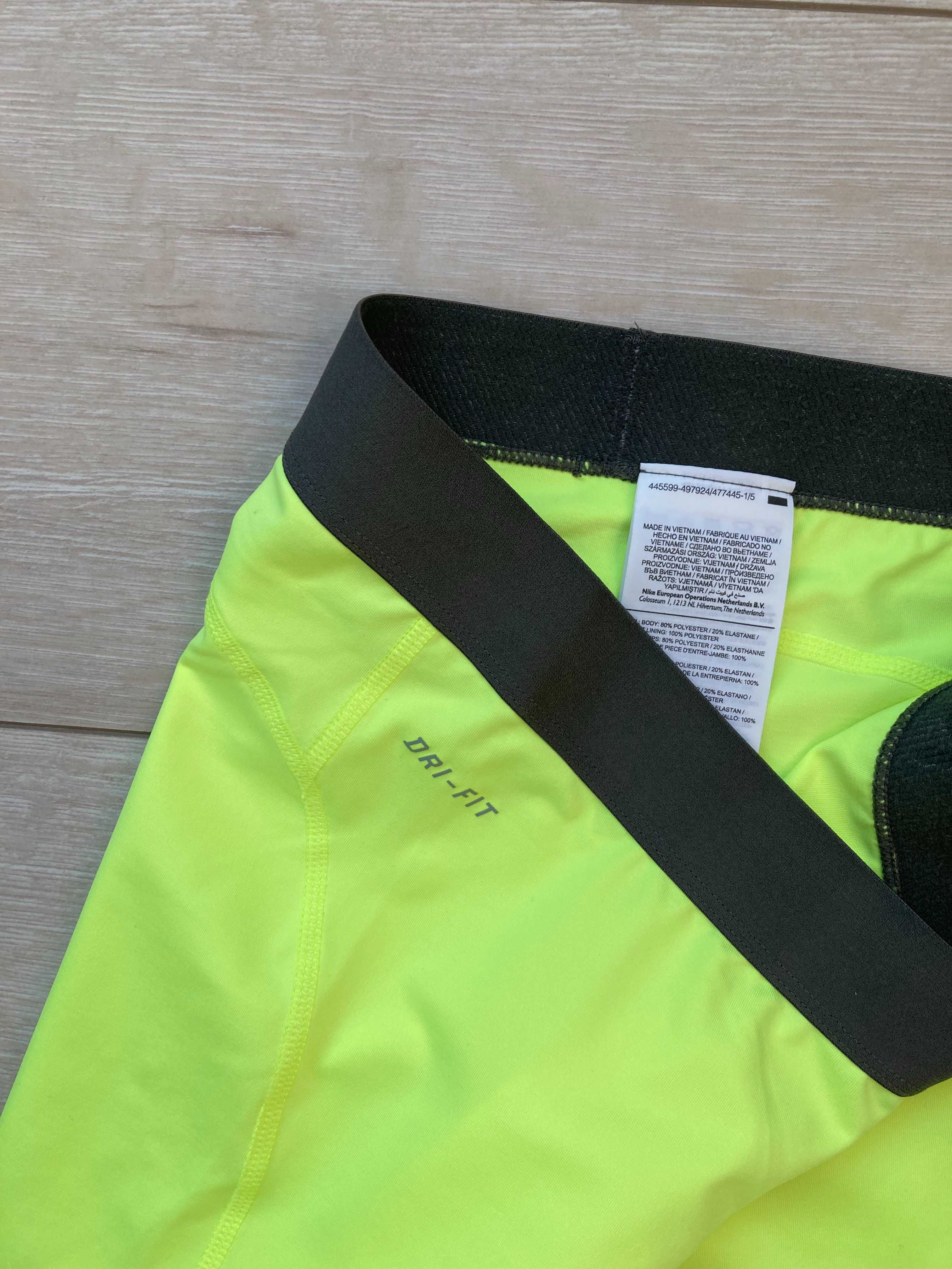 Найк Nike PRO Neon Dri Fit женски клин размер L