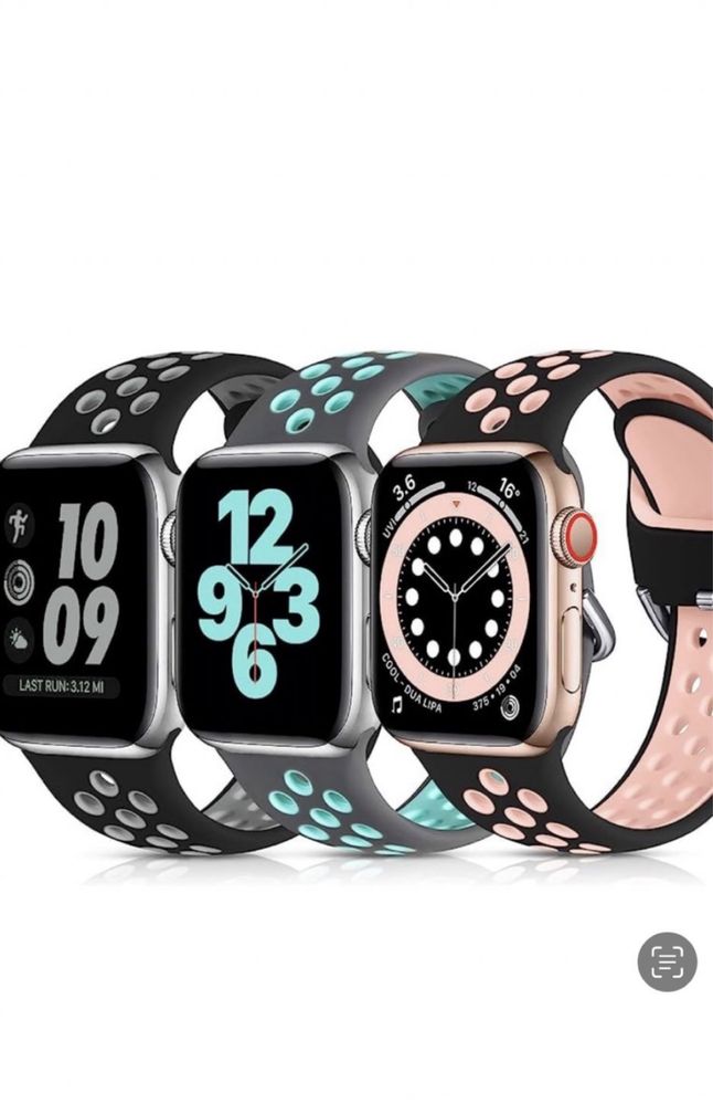 Curea Husa Sport Hoco Silicon Holes Compatibila Ceas Apple Watch