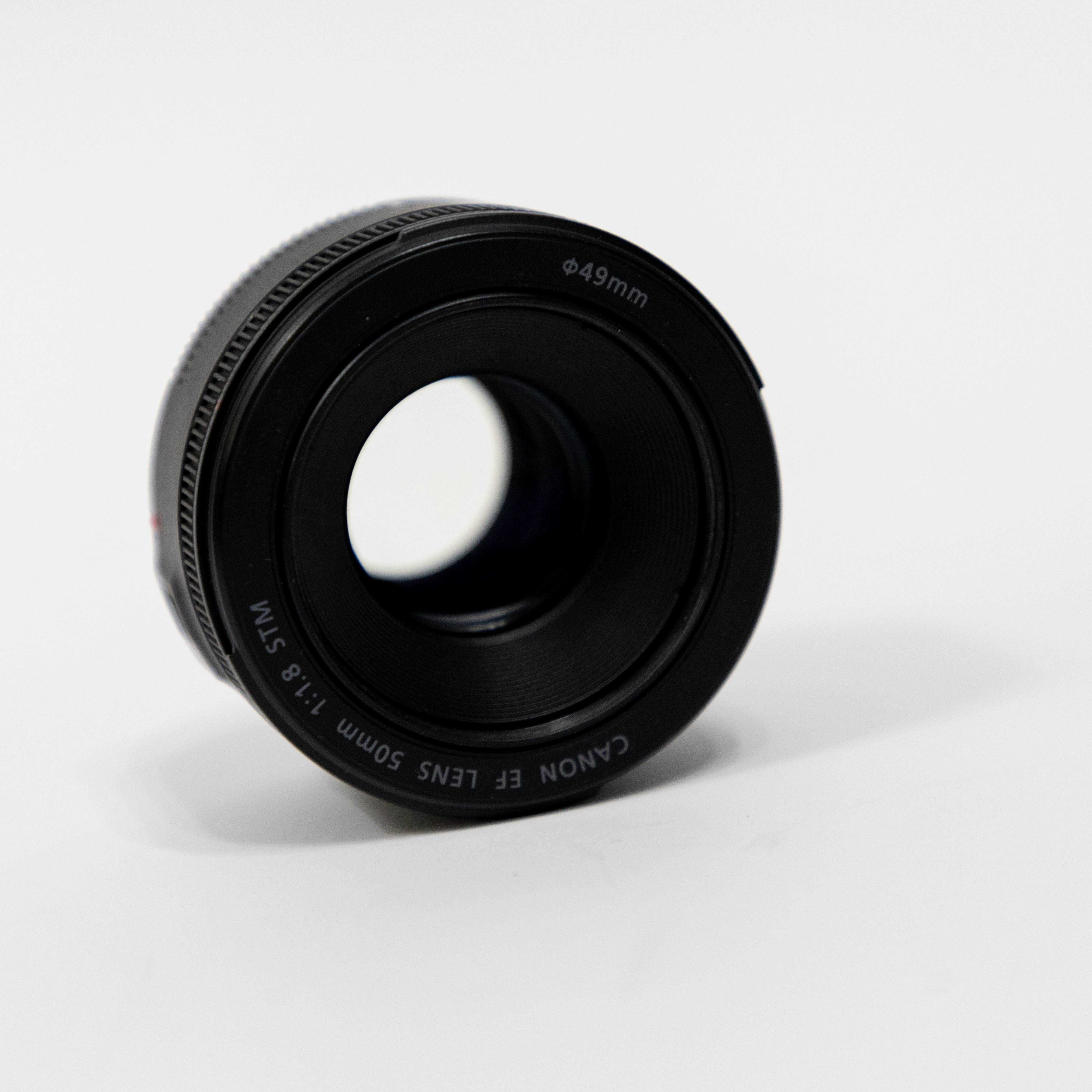 Canon EF 50mm f/1.8 STM обектив за Ef ( Rf , Efm с адаптер )