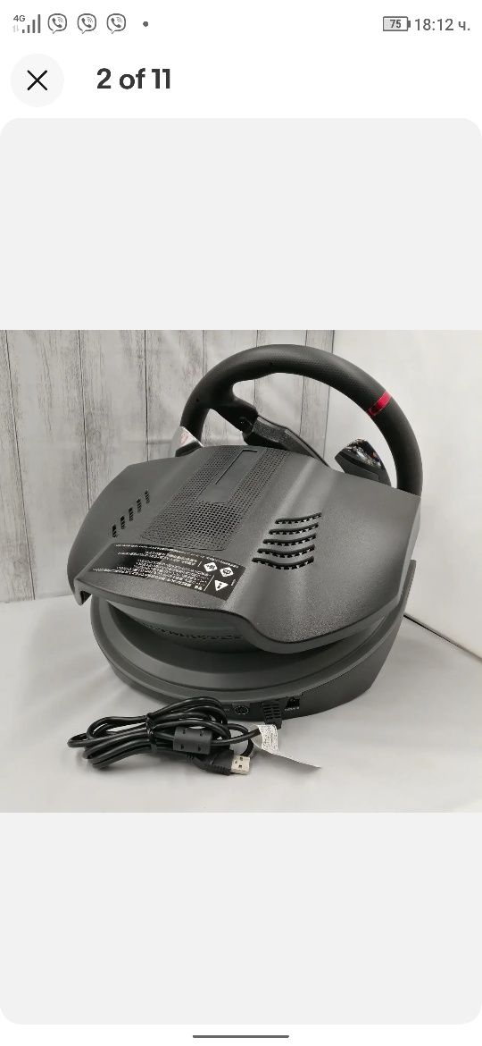 Топ Геймърски Волан Thrustmaster T500