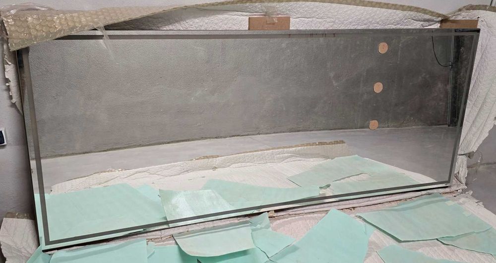 Голямо огледало 244×100 см,отлично състояние, лично предаване в София