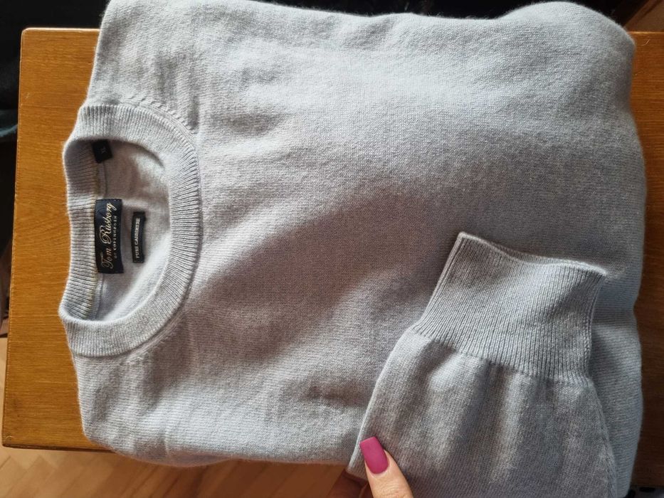 Мъжки кашмирен пуловер, размер Xl