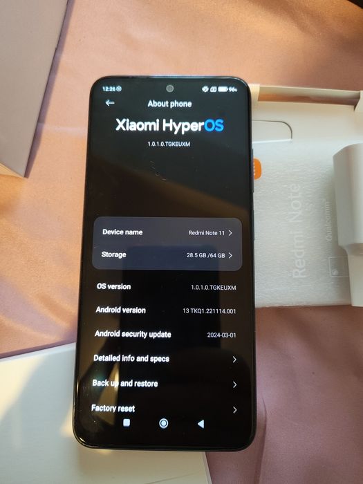 Xiaomi Redmi Note 11 ,4gb +64gb intern