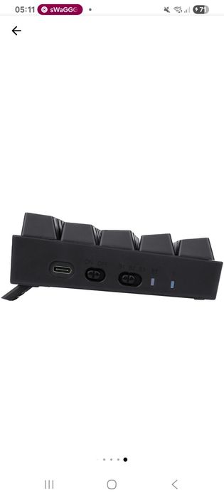 Tastatura wireless si mecanica Redragon Draconic PRO