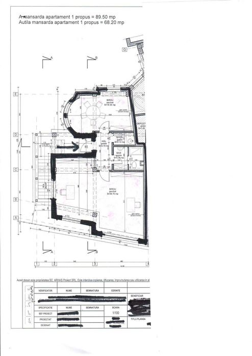 Spatiu pentru birou, cabinet medical, ultracentral, langa UMF