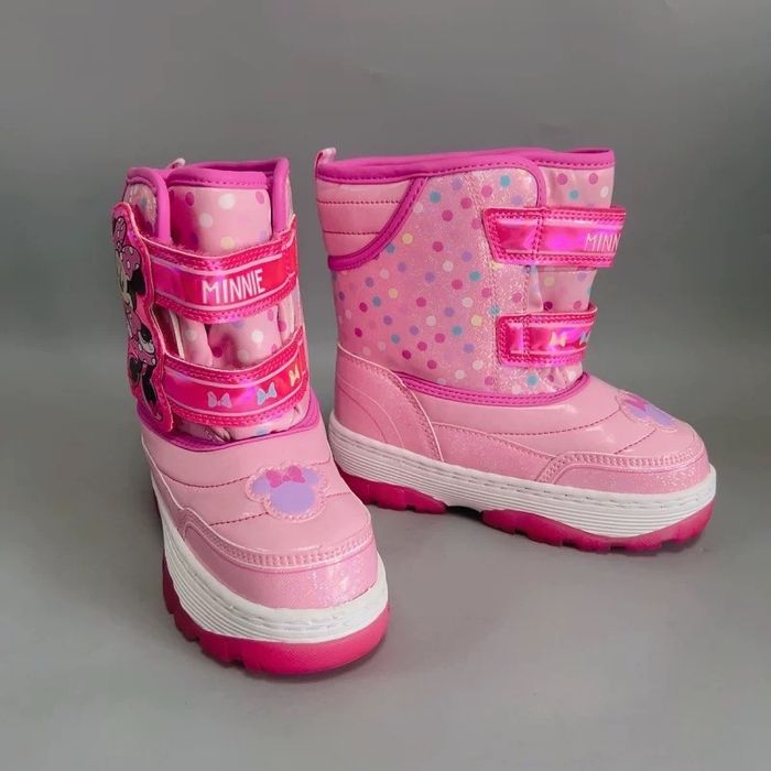 Зимние сапоги Минни Маус и Щенячий Патруль