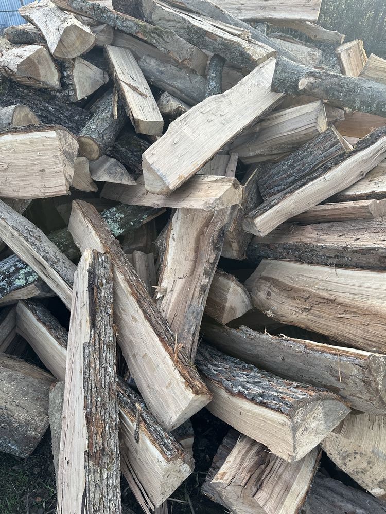 Vând lemn de foc diferite speci crapate sau rotunde