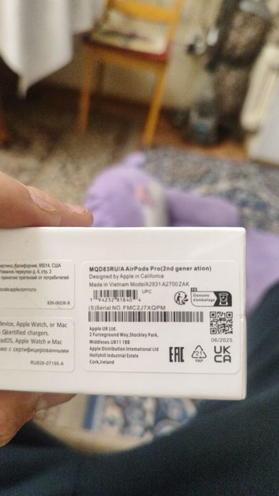 Продам air pods pro 2 generation новые запечатанные оригинал