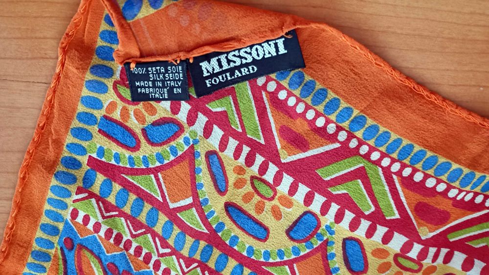Missoni коприна * Giorgio Armani вълна като нови