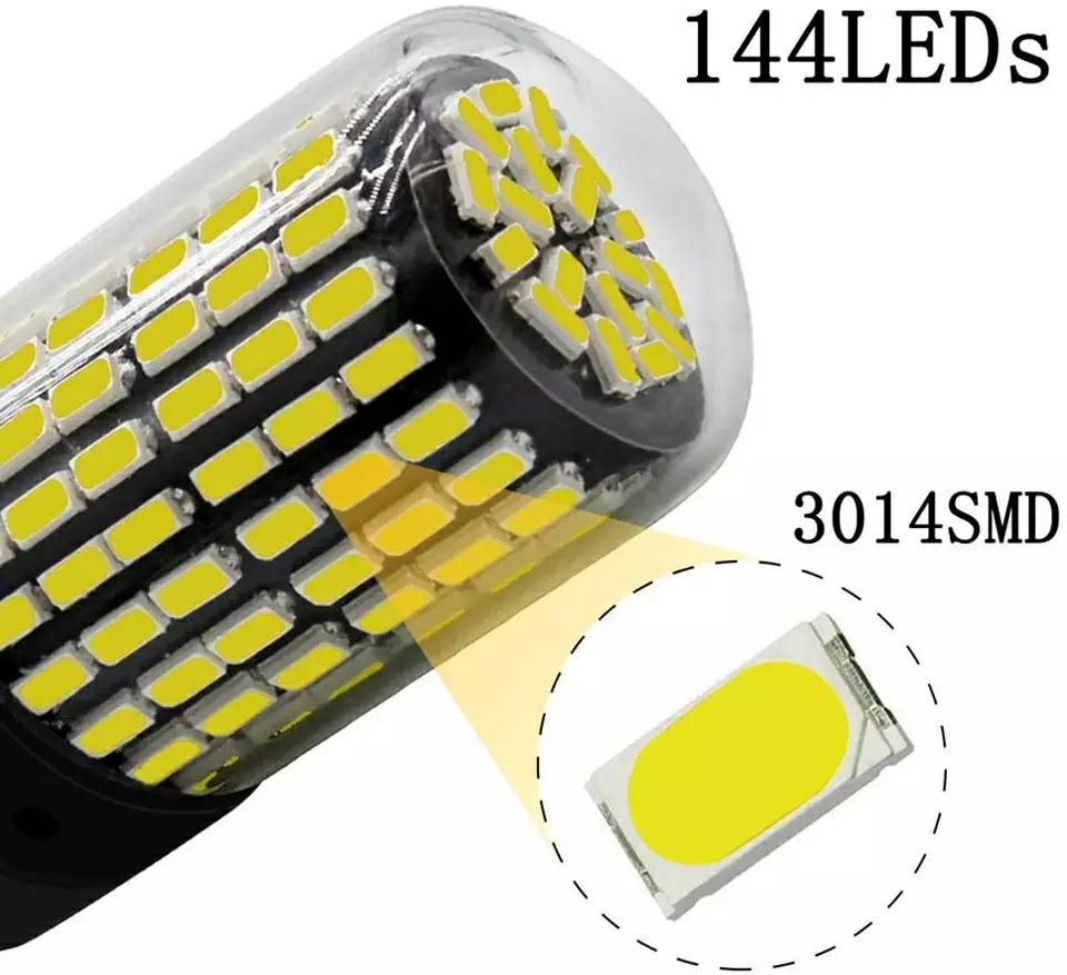 Bec Led T20-T25-7440 6000K/12Volti/Can-bus Cu O Singură Fază