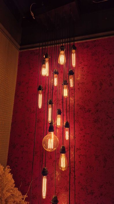 Lustra corp de iluminat Hand Made cu 20 de becuri decorative incluse