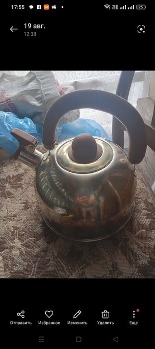 Чайник из нержавеющей стали