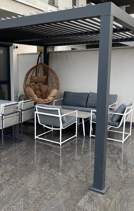 Set gradina +  masa 4 pers + leagan