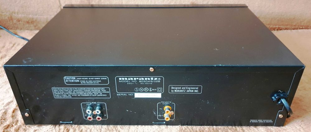 Marantz SD-415 dublu deck cu autorevers pe ambele parti
