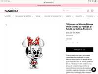 Pandora talisman minnie mouse disney