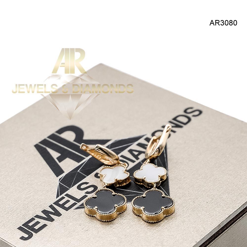 Cercei aur 14 K model nou unisex ARJEWELS(AR3080)