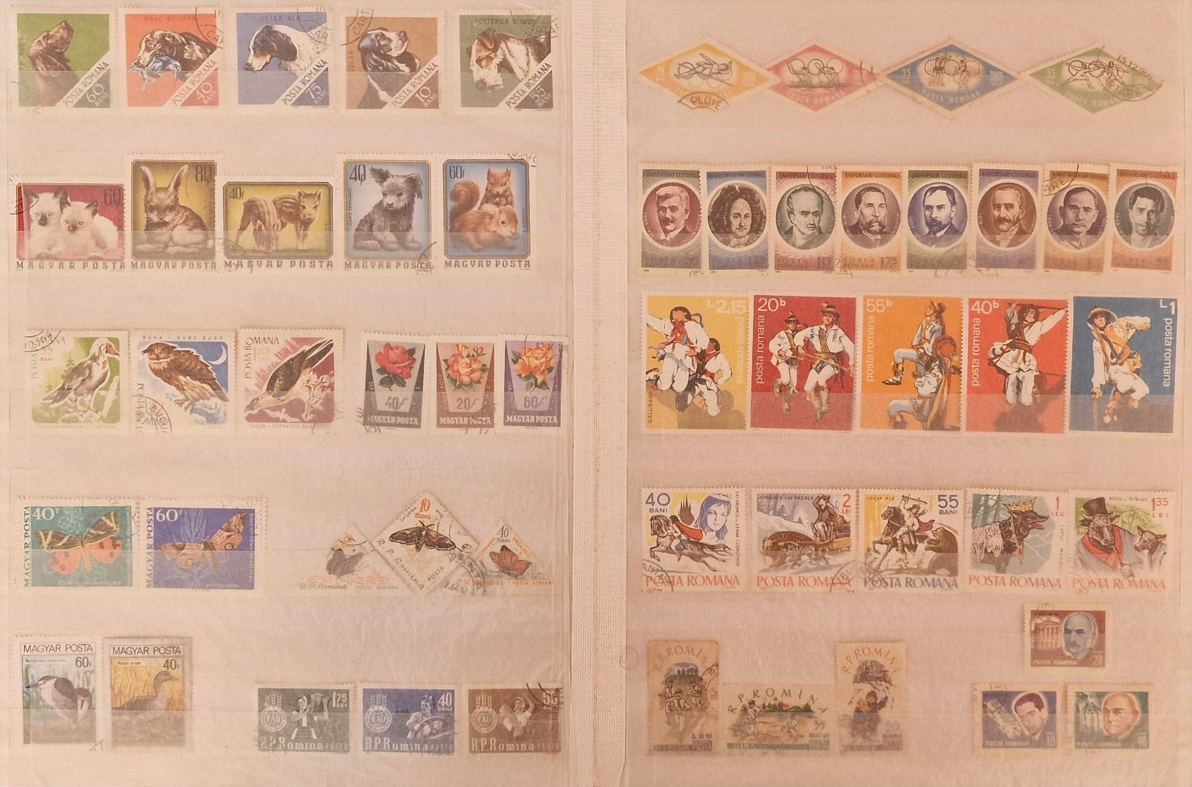 Clasor cu timbre de colecție