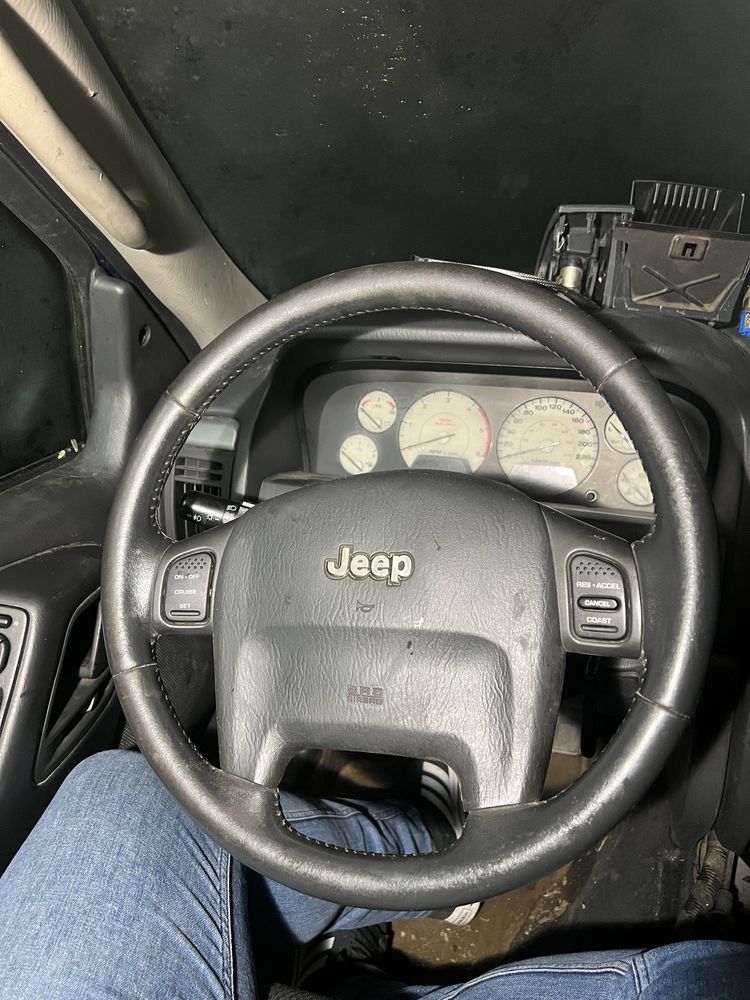 Volan piele negru Jeep Grand Cherokee 1999-2004