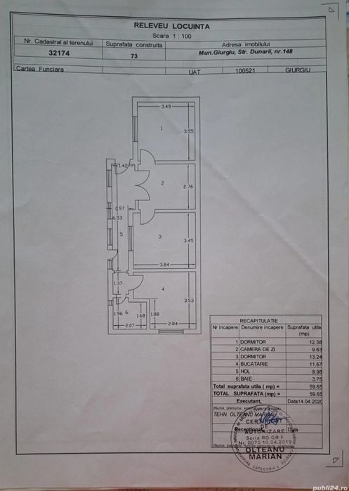 Casa strada Dunării 148