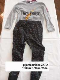 Pijama unisex ZARA 8-9ani 130cm.