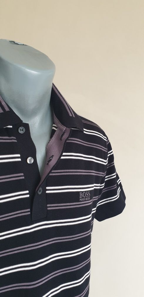 Hugo Boss Pique Cotton Stretch Mens / 50 / L НОВО!  ОРИГИНАЛНА Тениска