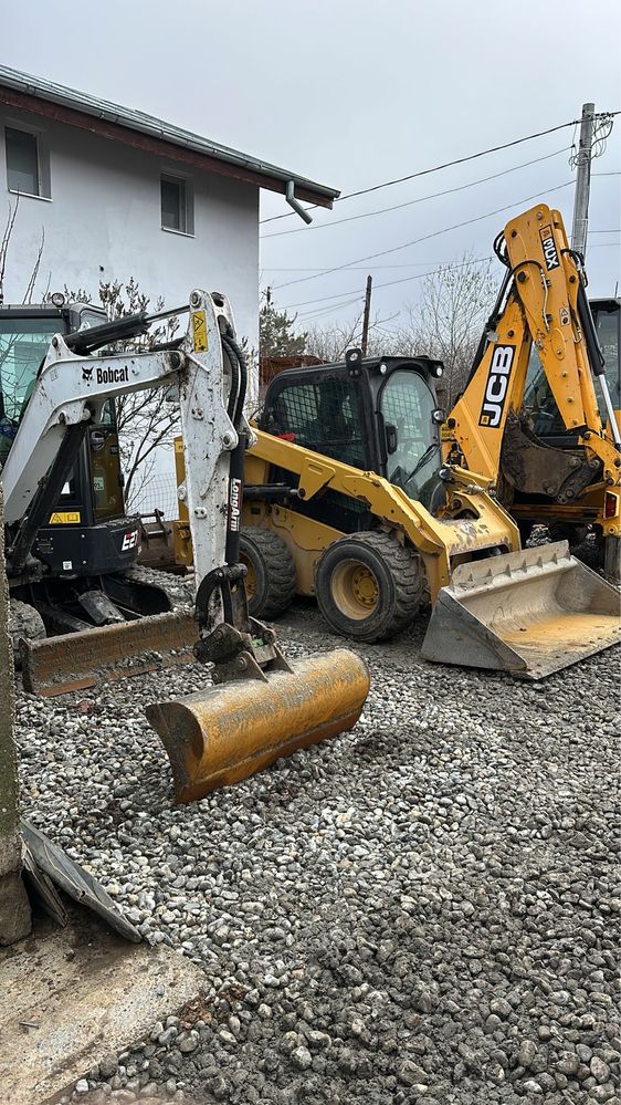 Inchiriez Miniexcavator,Buldoexcavator cele mai mici preturi