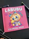 Carte de colorat LABUBU