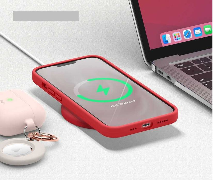 Husa Antisoc cu microfibra pt. iPhone 13, 13 Mini, 13 Pro, 13 Pro Max