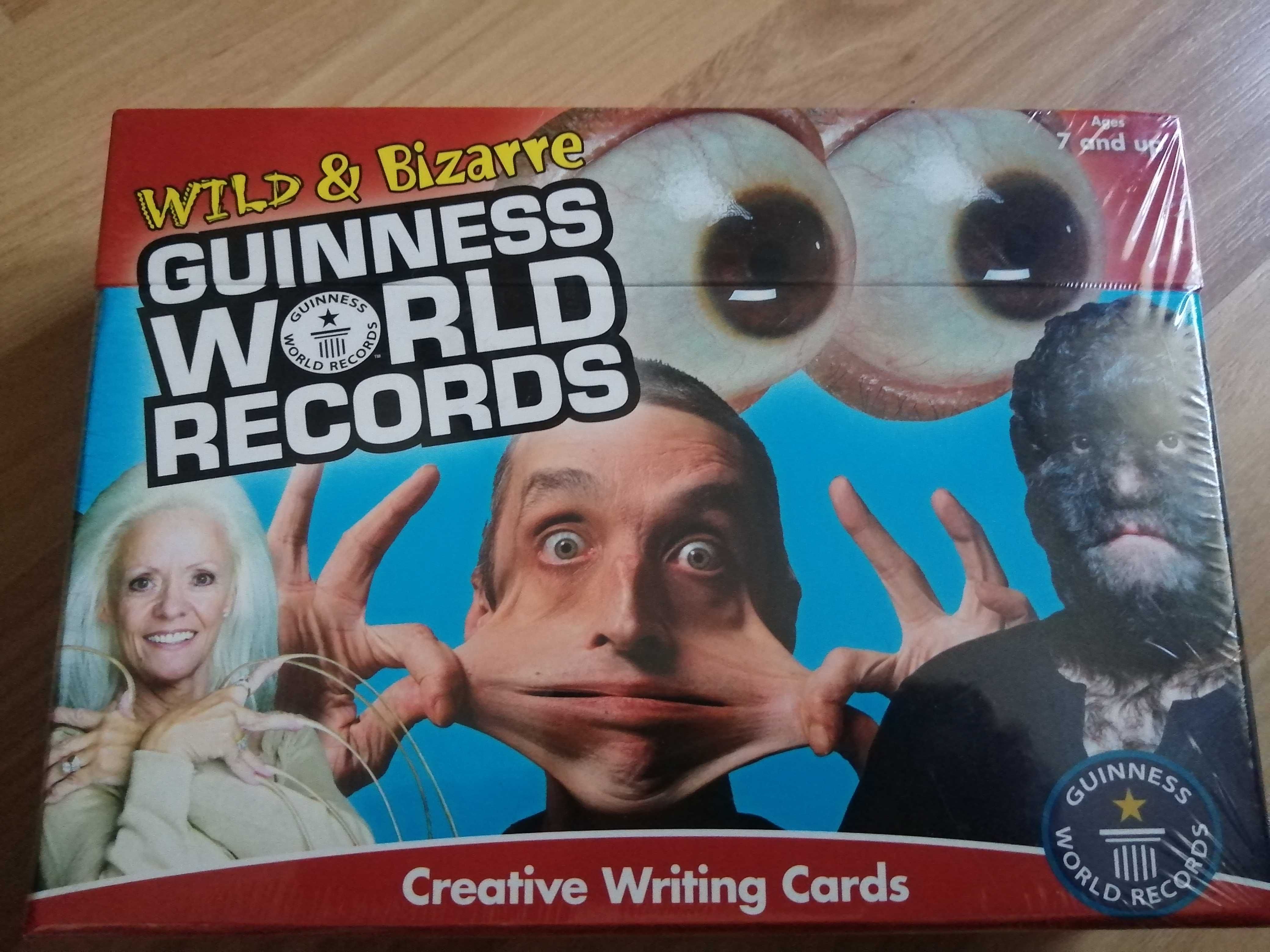 Joc Creative Writing Cards - Guinness World Records, produs nou.