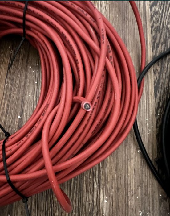 Cablu solar 6mm negru si rosu