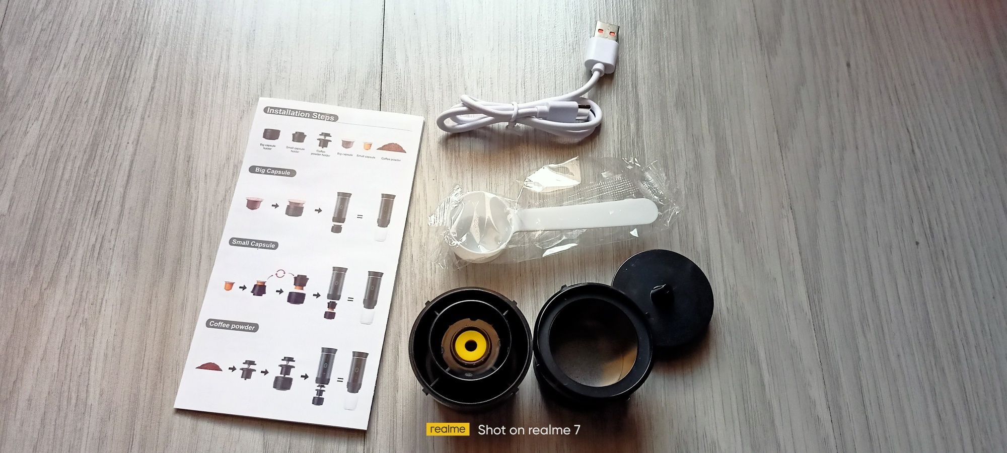 Преносима акумулаторна кафе машина Nespresso, Dolce Gusto